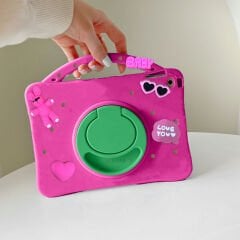 Samsung Tab A8 X200 10.5 İnç Jolly Döner Standlı Kids Çocuk Tablet Kılıfı