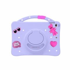 Samsung Tab A8 X200 10.5 İnç Jolly Döner Standlı Kids Çocuk Tablet Kılıfı