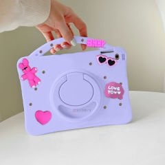 Samsung Tab A8 X200 10.5 İnç Jolly Döner Standlı Kids Çocuk Tablet Kılıfı