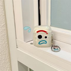 Apple AirPods 3.Nesil Uyumlu Kopçalı Sevimli Figür Silikon Kılıf