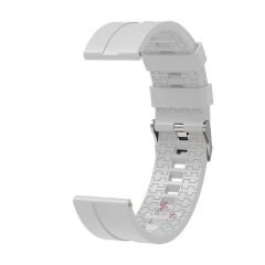 Huawei Watch GT Runner-Sport 46mm- GT2 E 22mm Uyumlu NovaGT Supreme Silikon Kordon Beyaz