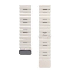 Sneezy Samsung Gear S3 Frontier R760 – S3 Classic R770 İle Uyumlu 22mm Clasp Manyetik Metal Kordon Starlight - Starlight