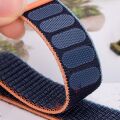 Xiaomi Mi Band 8 İle Uyumlu Hasır Nylon Akıllı Bileklik Kordon - Saat Kordonu Sarı