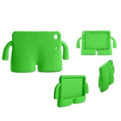 Apple iPad 10.Nesil 10.9 İnç Uyumlu KidSafe Silikon Kollu Çocuk Tablet kılıfı Yeşil - Yeşil
