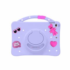 Samsung Tab A7 Lite T220 8.7 İnç Jolly Döner Standlı Kids Çocuk Tablet Kılıfı