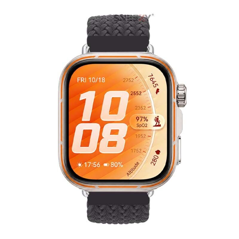 Huawei Watch Fit 5 Pro İle Uyumlu Metal Klipsli Solo Fiberlink Yumuşak Kumaş Örgü Kordon