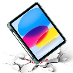 İpad 10.Nesil 10.9 inç 2022 Uyumlu Üçgen Katlanabilir Kalemlikli Yatay Dikey Standlı Akıllı Kılıf