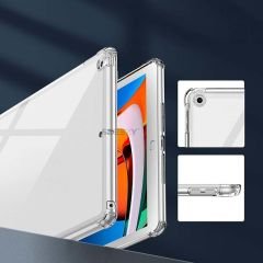 Apple iPad Mini 1.2.3.Nesil 7.9 İnç Kılıf ShockArmor Clear Köşe korumalı şeffaf tablet kılıfı