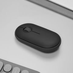 Tüm İpad Modelleriyle Uyumlu B110 520-092716 Sessiz Optik Kablosuz Mouse Pilli Siyah