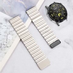 Sneezy Honor Magic Watch 2 – Watch Magic – Watch Gs3 İle Uyumlu 22mm Clasp Manyetik Metal Kordon Starlight - Starlight