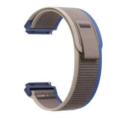Samsung Galaxy Watch Active Active 2 44mm-40mm Uyumlu 20mm Wander Trail Loop Kordon Mavi - Mavi