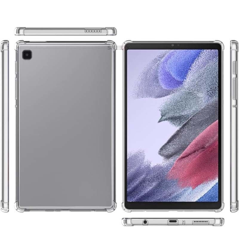Samsung Tab A7 Lite T220 8.7 İnç Kılıf ShockArmor Clear Köşe korumalı şeffaf tablet kılıfı