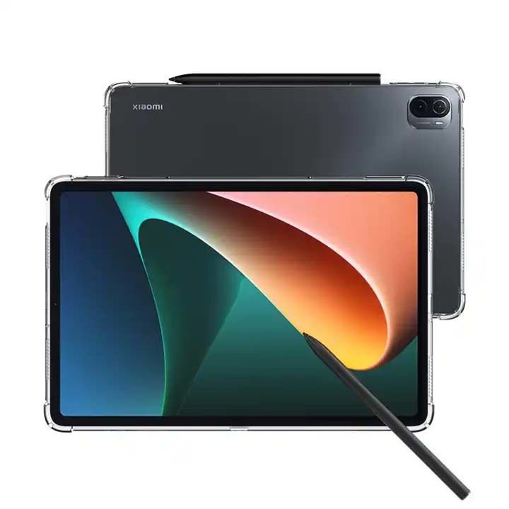 Xiaomi Mi Pad 5 11 inç Kılıf ShockArmor Clear Köşe korumalı şeffaf tablet kılıfı