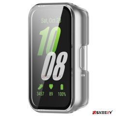 Sneezy Samsung Galaxy Watch Fit 3 PC Sert Kasa Ve Ekran Koruyucu Şeffaf - Şeffaf