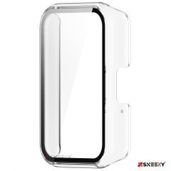 Sneezy Samsung Galaxy Watch Fit 3 PC Sert Kasa Ve Ekran Koruyucu Şeffaf - Şeffaf