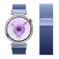 Huawei Watch GT6 41mm Uyumlu Manyetik Milanese Loop Metal Kordon Lacivert
