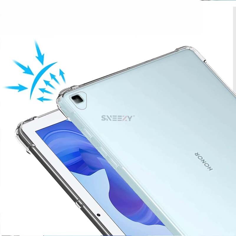 Honor Pad X8 10.1 İnç Kılıf ShockArmor Clear Köşe korumalı şeffaf tablet kılıfı