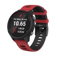 Huawei Watch GT3 Elite-Active 46mm-GT3 Pro-GT3 Se 22mm Uyumlu Stride Çift Renkli Silikon Kordon