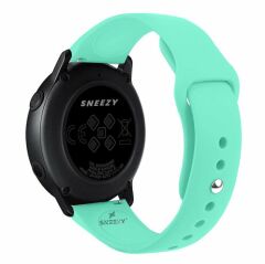 Huawei Watch GT5 46mm Uyumlu Kordon PureLux Soft Yumuşak Silikon Kordon Turkuaz