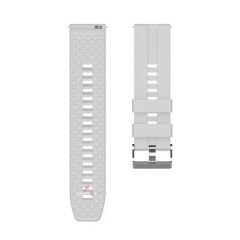 Honor Magic Watch 2 – Watch Magic – Watch Gs3 22mm Uyumlu NovaGT Supreme Silikon Kordon Beyaz