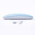 Type-C Şarjlı Bluetooth Mouse MacBook iPad Laptop Uyumlu İnce Gövde Dongle ve Kablo Dahil Mavi