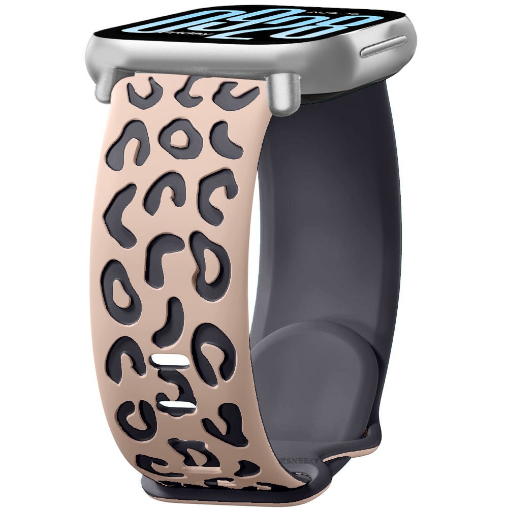 Redmi Watch 5 Lite Active İle Uyumlu Leopar Desenli Yumuşak Silikon Kordon