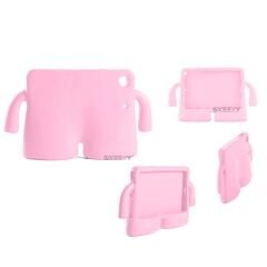 Samsung Tab A7 SM-T500 10.4 İnç Uyumlu KidSafe Silikon Kollu Çocuk Tablet kılıfı