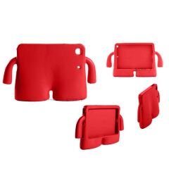 Samsung Tab A7 SM-T500 10.4 İnç Uyumlu KidSafe Silikon Kollu Çocuk Tablet kılıfı