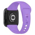 Xiaomi Redmi Watch 3 Uyumlu PureLux Soft Silikon Kordon Lila