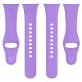 Xiaomi Redmi Watch 3 Uyumlu PureLux Soft Silikon Kordon Lila