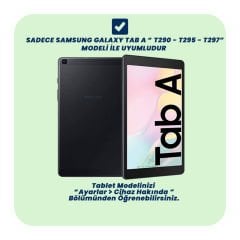 Samsung Tab A8 T290 8.7 İnç Uyumlu KidSafe Silikon Kollu Çocuk Tablet kılıfı