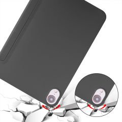 Apple iPad 7.Nesil 10.2 İnç 2019 Uyumlu Soft Safe Arkası Silikon Smart Tablet kılıfı