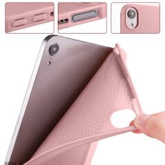 Apple iPad 7.Nesil 10.2 İnç 2019 Uyumlu Soft Safe Arkası Silikon Smart Tablet kılıfı