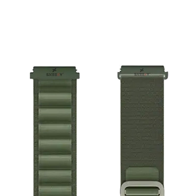 Redmi Watch 5 Active Redmi 5 Lite Uyumlu Kordon Kordon Alpine Loop Kancalı Kumaş Kordon Haki