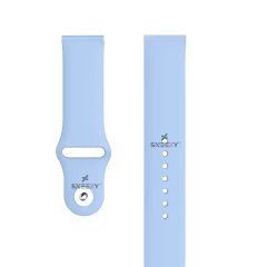 Redmi Watch 5 Active Redmi 5 Lite Uyumlu Kordon Kordon PureLux Soft Yumuşak Silikon Kordon Açık Mavi