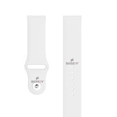 Redmi Watch 5 Active Redmi 5 Lite Uyumlu Kordon Kordon PureLux Soft Yumuşak Silikon Kordon Beyaz