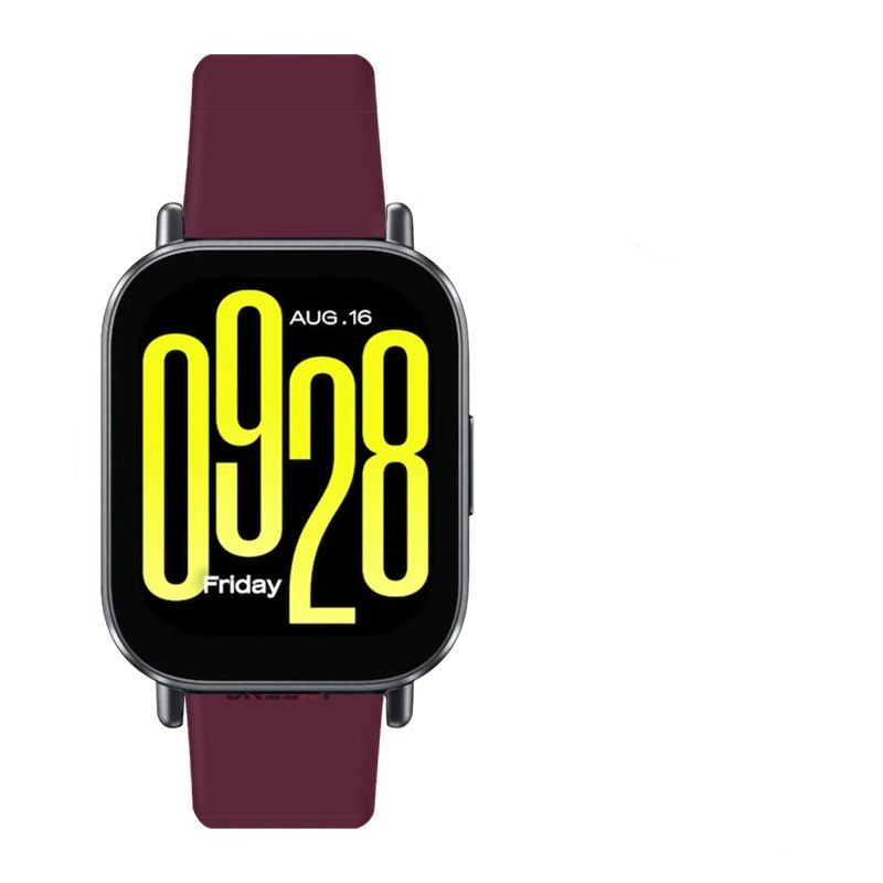 Redmi Watch 5 Active Redmi 5 Lite Uyumlu Kordon Kordon PureLux Soft Yumuşak Silikon Kordon Koyu Mor