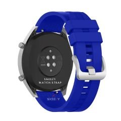Haylou Solar LS05 – RS3 LS04 – RT LS05S 22mm Uyumlu NovaGT Supreme Silikon Kordon Mavi Koyu