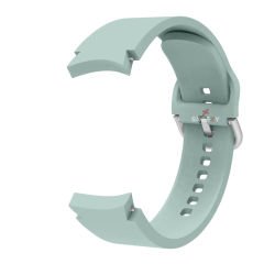 Samsung Galaxy Watch 4 5 Pro 40 42 44 45 46mm Uyumlu Orjinal Tasarım Kavisli PureLux Silikon Kordon Su yeşili