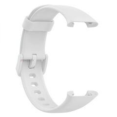 Mi Band 7 Pro İle Uyumlu Yumuşak Soft Silikon Tokalı Kordon Ve Tpu Şeffaf Kasa Koruyucu Beyaz