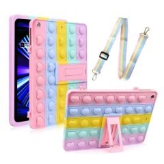 iPad Mini 6.7. Nesil Tam Uyumlu Glow Desenli Standlı Askılı Popit Tablet Kılıfı