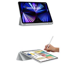 Apple iPad Pro 11 İnç 1.2.3.4. Nesil Kılıf Craft Kalem Bölmeli Uyku Modlu Kapaklı Smart Case