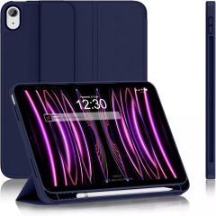 Apple iPad Air 4. 5. Nesil 10.9 İnç Uyumlu Kılıf Craft Kalem Bölmeli Uyku Modlu Kapaklı Smart Case