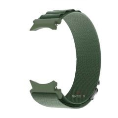 Samsung Galaxy Watch 4 5 Pro 40 42 44 45 46mm Uyumlu Kavisli Tasarım Frost Alpine Loop Kordon Haki