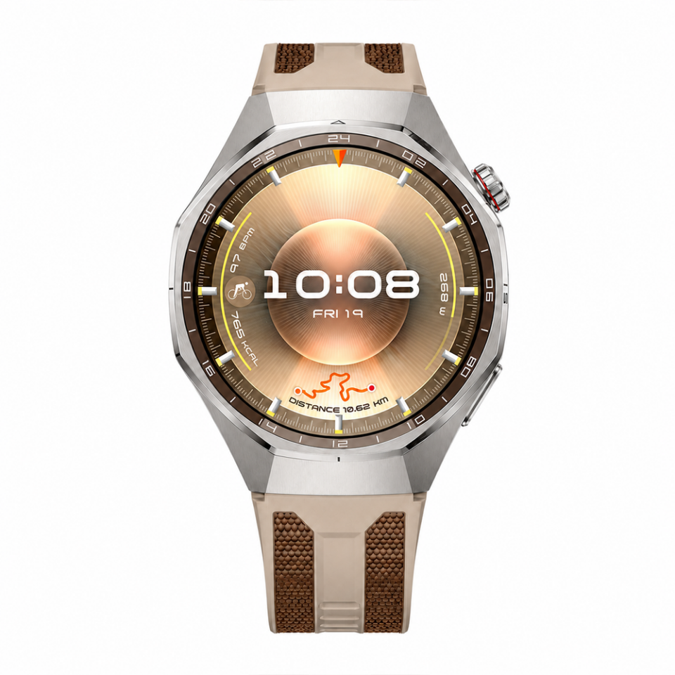 Huawei Watch GT 6 Pro 46mm Uyumlu 22mm Outdoor Tasarım Spor Silikon Kordon