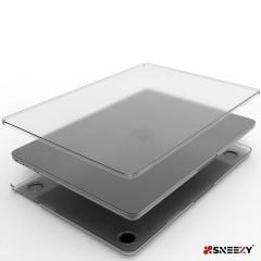 MacBook Pro 16.2 İnç Kılıf M1-M2-M3 A2485-A2780-A2991 için Dayanıklı Koruyucu Mat Plastik Sert Kılıf Şeffaf-Set5