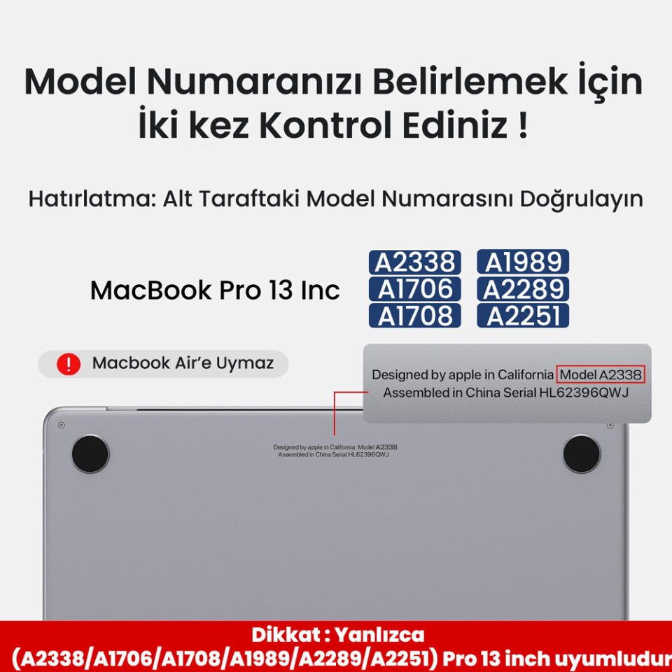 Apple MacBook Pro 13 Inc 2020-2021 İle Uyumlu Simli Parlak Kılıf A2338 A1706 A1708 A1989 A2289 A2251