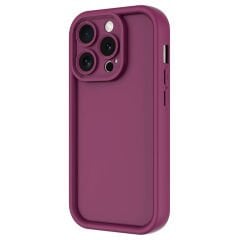 Apple iPhone 15 Pro Kılıf Kamera Korumalı Soft Yumuşak Silikon Kapak