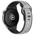Huawei Watch GT5 Pro 46mm İle Uyumlu Çift Renkli Spor Silikon Kordon Nefes Alabilir Konforlu