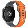 Huawei Watch GT5 Pro 46mm İle Uyumlu Çift Renkli Spor Silikon Kordon Nefes Alabilir Konforlu